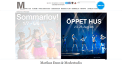 Desktop Screenshot of marikas.se