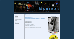 Desktop Screenshot of marikas.de
